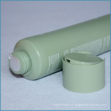 Kosmetisches Plastikrohr 100ml mit Disc-Kappe